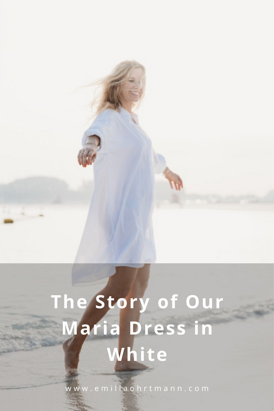The Story of Our Maria Dress in White