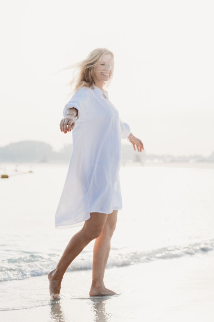 Maria Dress Organic Cotton White | EMILIA OHRTMANN