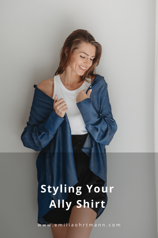 How to Style your EMILIA OHRTMANN Ally Shirt