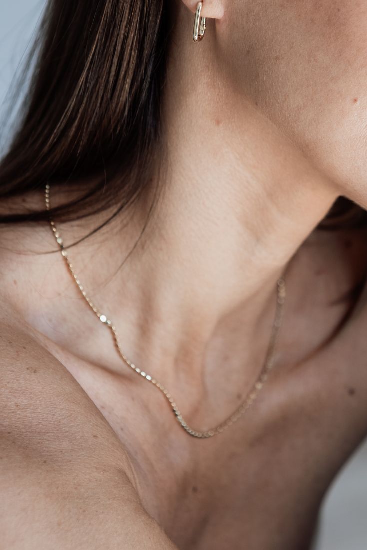 Gold filled necklace jewelry Dubai | EMILIA OHRTMANN