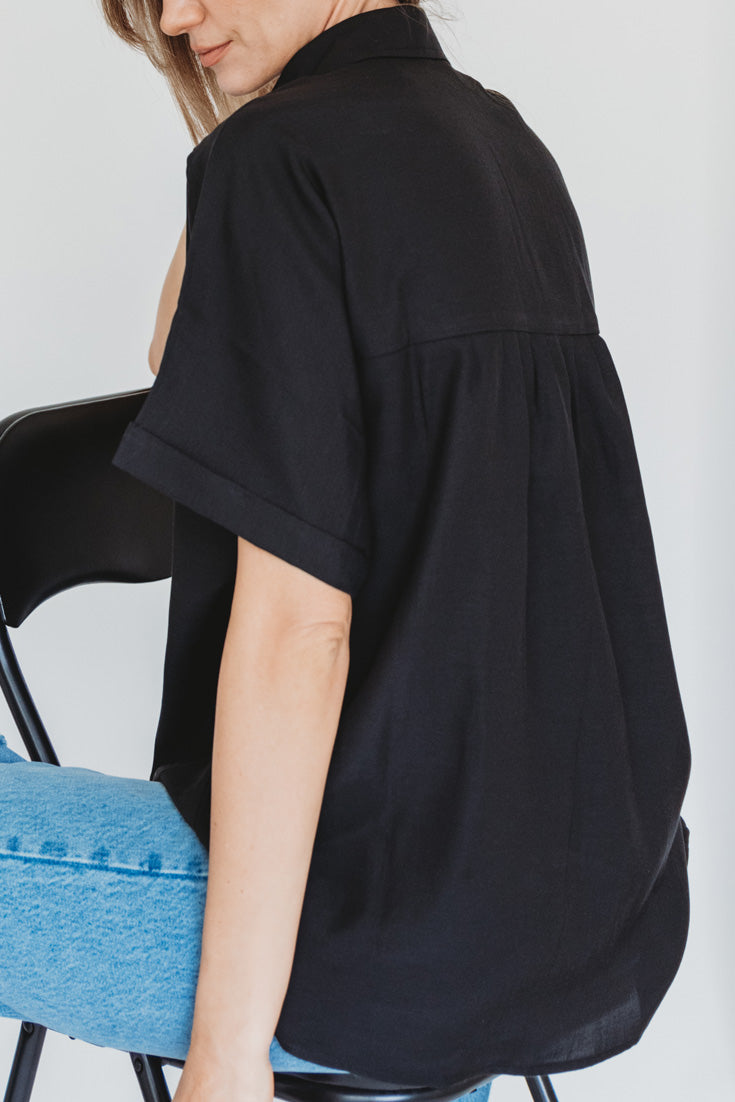 ELISE BLOUSE | BLACK