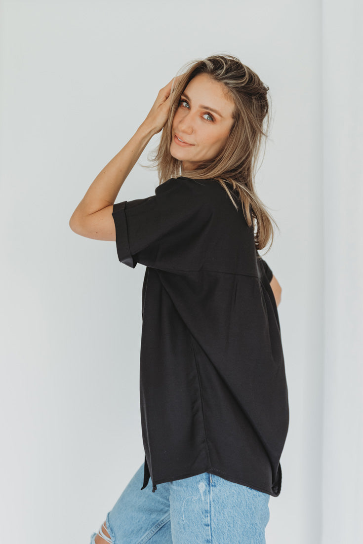 ELISE BLOUSE | BLACK