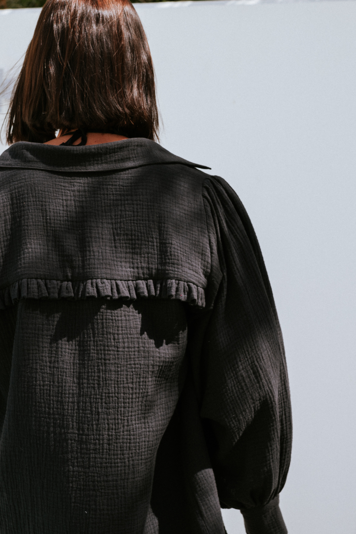 IZZY BLOUSE | BLACK