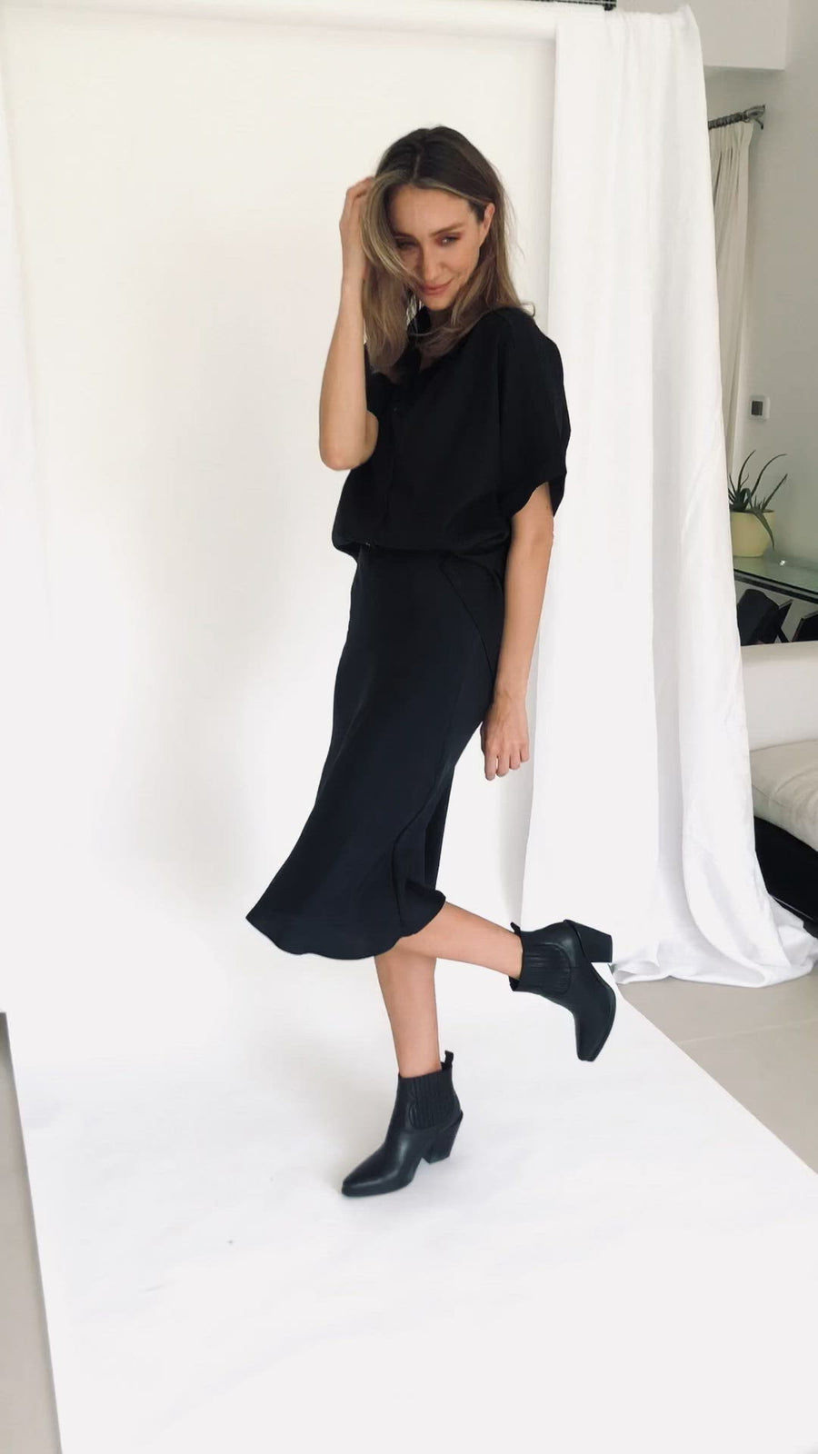 LUCIA SKIRT | BLACK