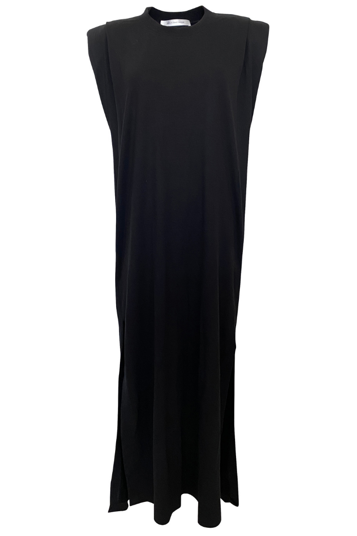 Amaia Dress black jersey tencel | EMILIA OHRTMANN