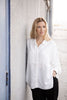 ANAIS BLOUSE white oversized cupro ethical production | EMILIA OHRTMANN