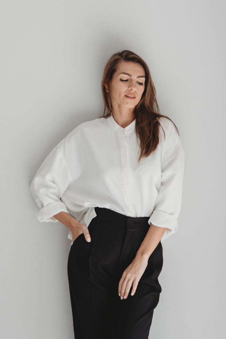 CELINE BLOUSE | WHITE