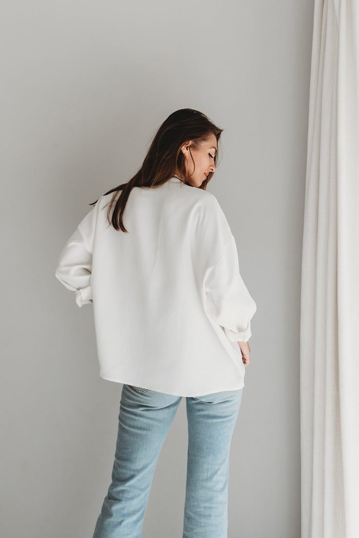 CELINE BLOUSE | WHITE