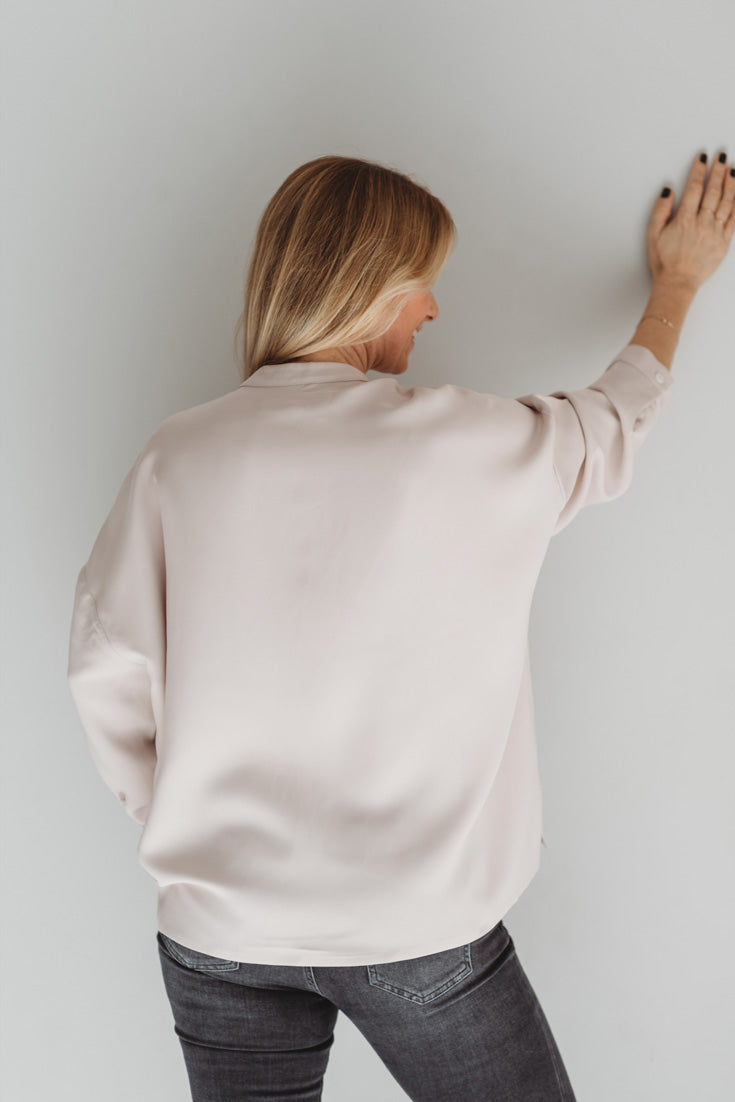 Celine blouse blush pink | EMILIA OHRTMANN