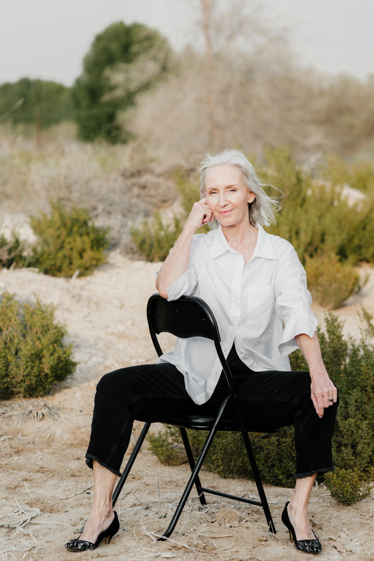 KATE SHIRT WHITE ORGANIC COTTON | EMILIA OHRTMANN