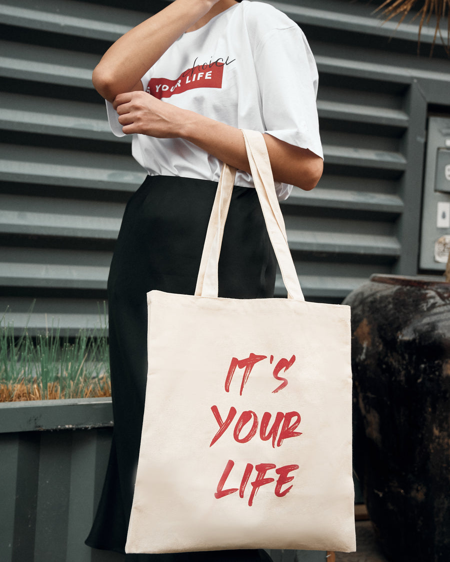It's Your Life Tote Bag | EMILIA OHRTMANN